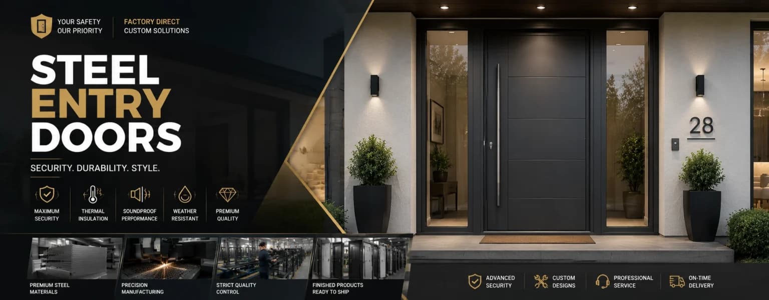 entry steel door