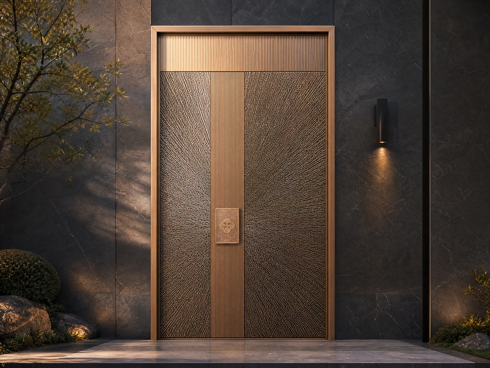 Aluminum door SED-A-3598 view 1