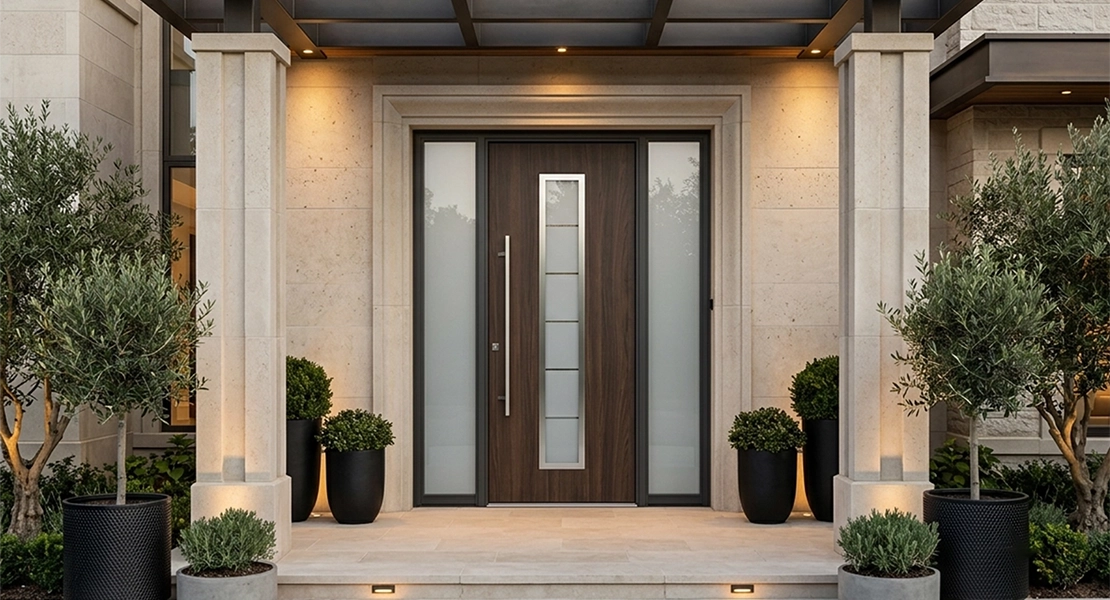 Aluminum Glass Door SED-3808