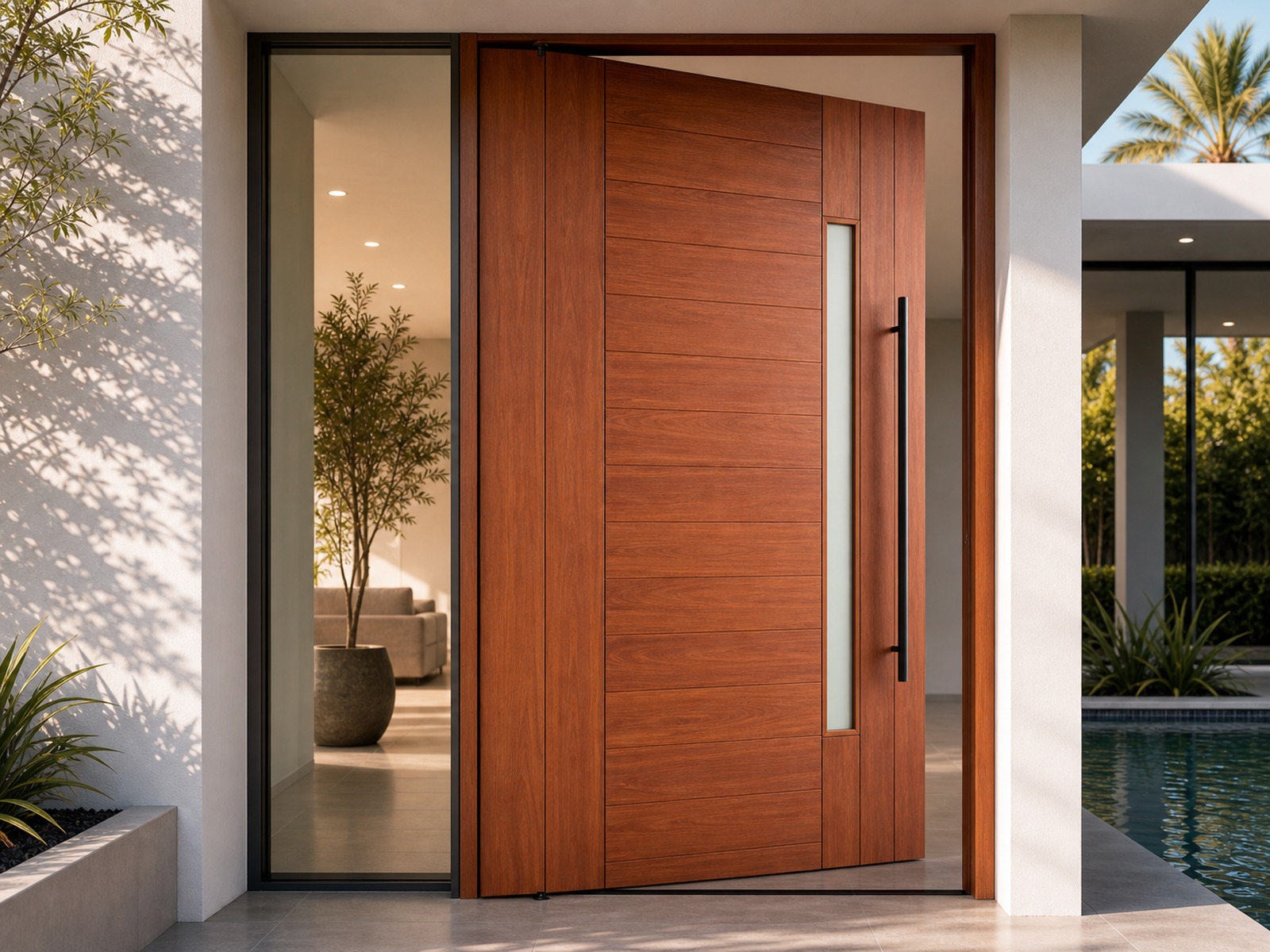 Pivot Door SED-01 view 1
