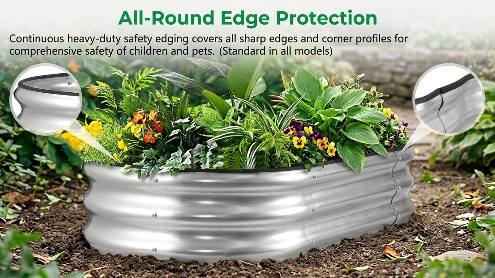 Raised Garden Bed FC-P4C4J view 3