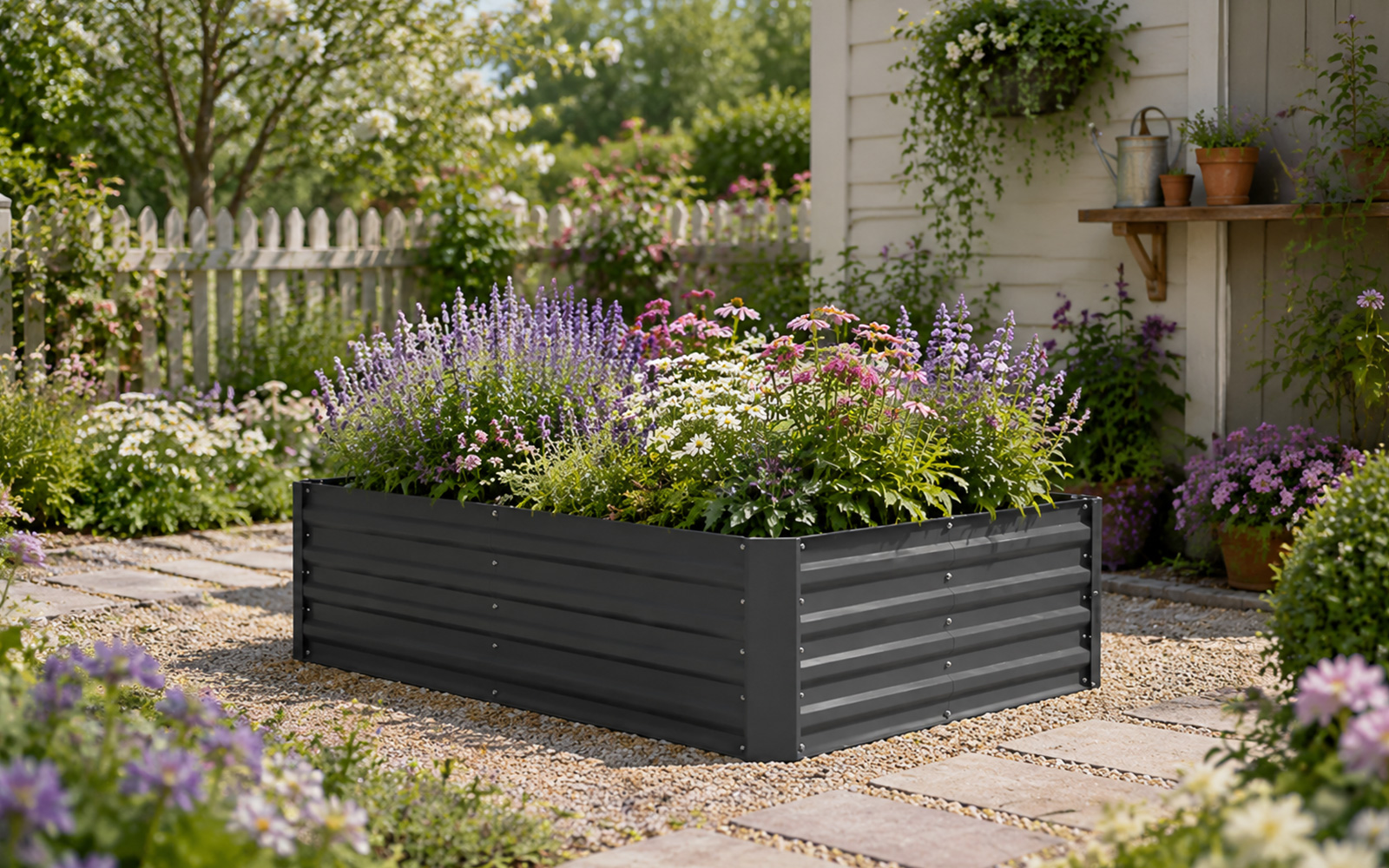 Raised Garden Bed FC-P4C4-H30 view 4